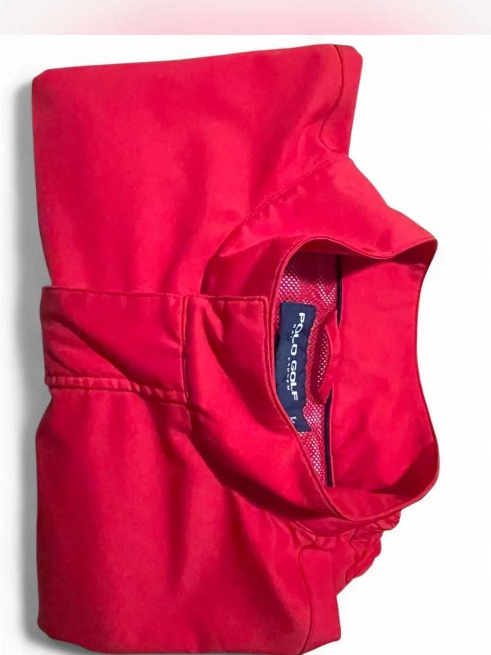 Polo Golf Ralph Lauren short sleeve pullover 1/4 zip pullover windbreaker Size:L